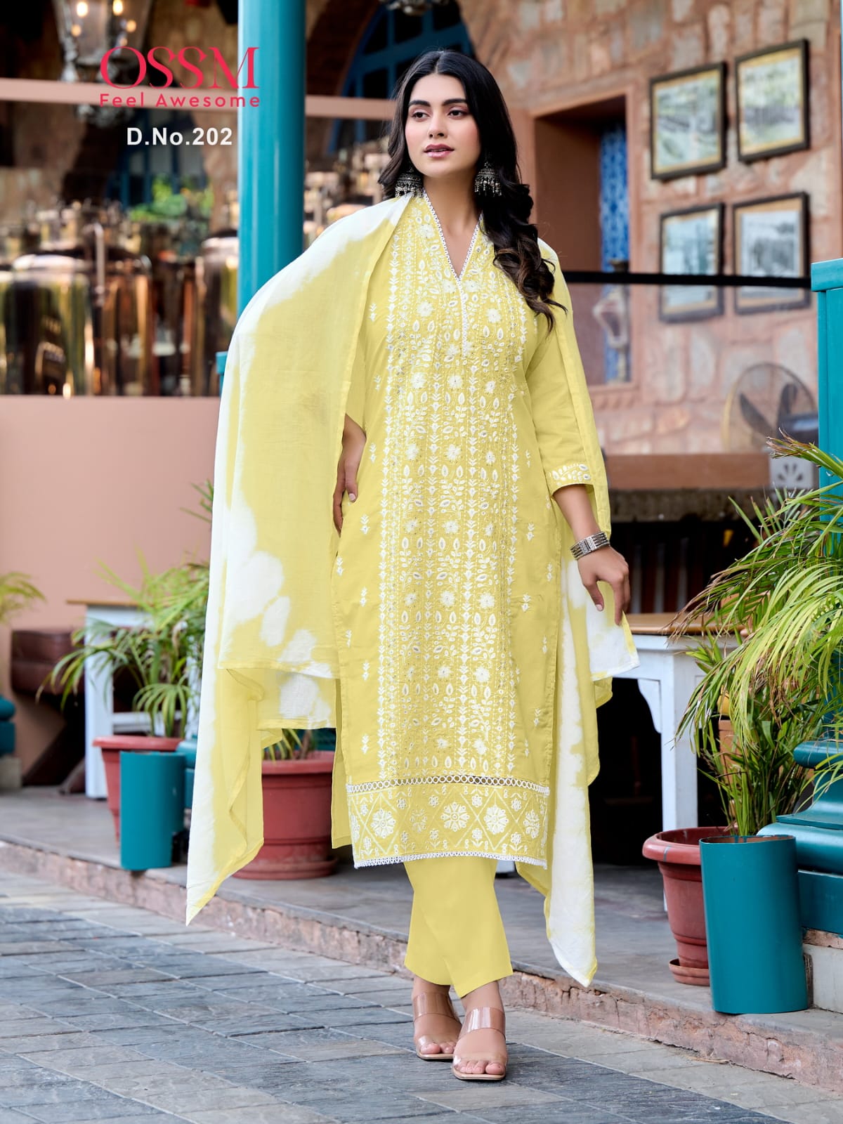 Summer Style Vol 2 By Ossm Cotton Kurti With Bottom Dupatta Orders In India
